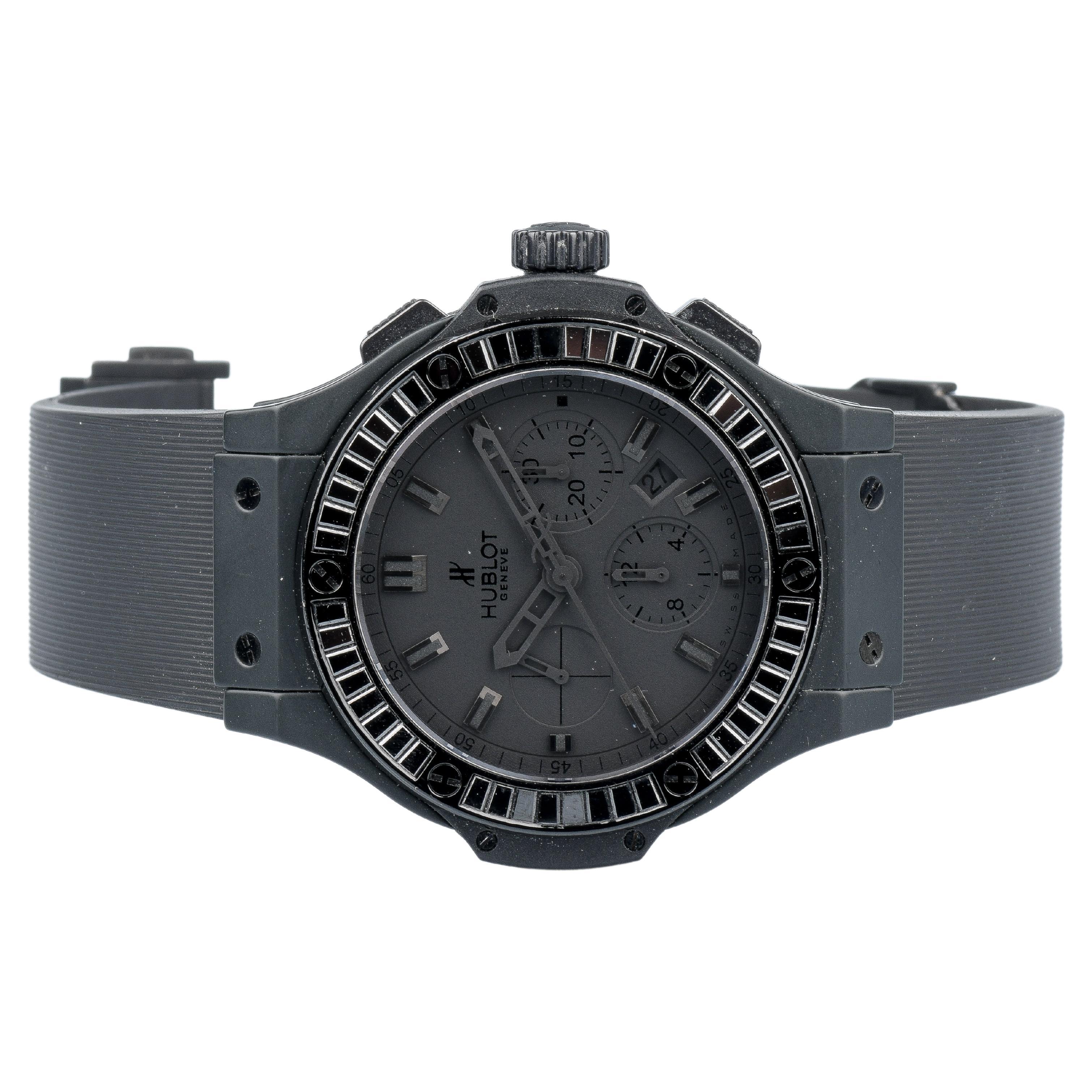 Hublot Big Bang All Black Chronograph black ceramic watch
