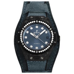 Hublot Big Bang Alps One Click Frosted Carbon Diamonds 465.QK.7170.VR.1204.ALP18