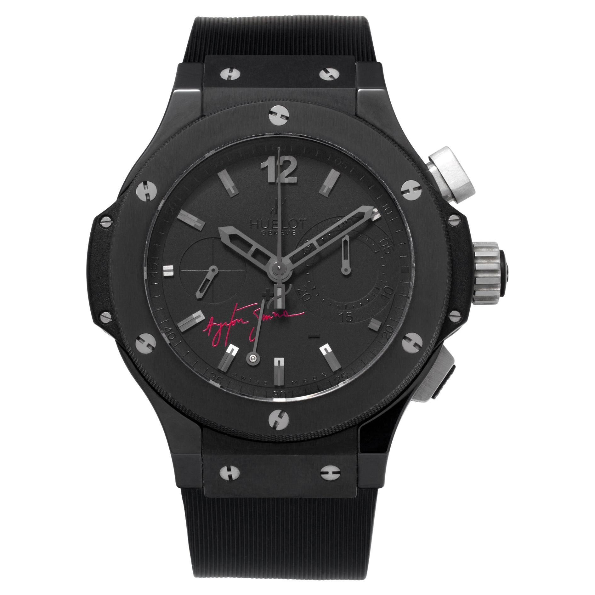 Hublot Big Bang Ayrton Senna Split Second Chronograph Ref. 309.CM.134.RX 