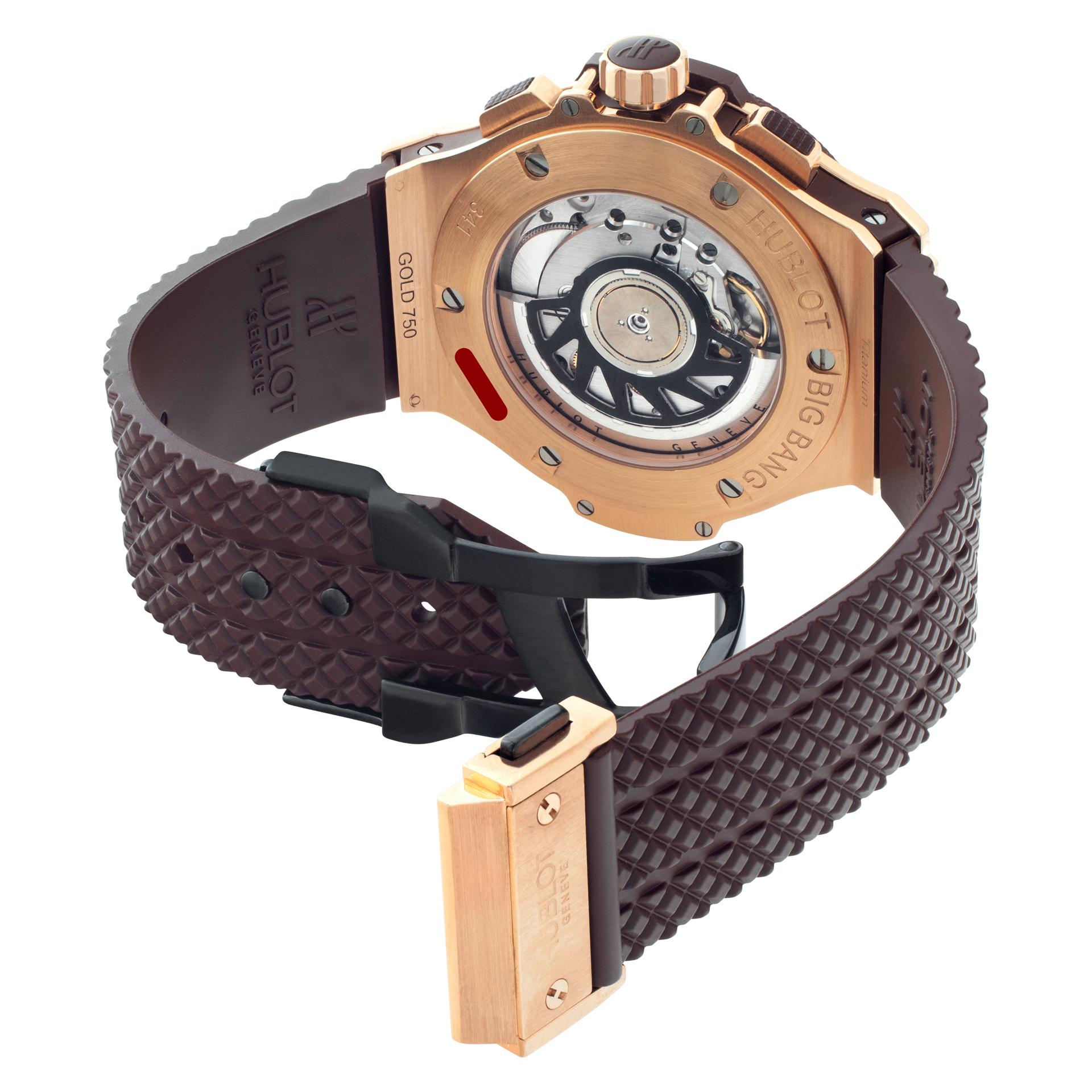Femenino o masculino Reloj de pulsera Hublot Big Bang Cappuccino Cronógrafo con Fecha Ref 341.PC.1007.RX en venta
