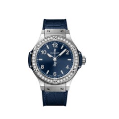 Hublot Big Bang Chronograph 38mm Steel Blue Dial Watch 361.SX.7170.LR.1204