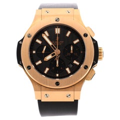 Hublot Big Bang Chronograph Automatic Watch Rose Gold and Rubber 44