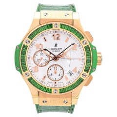 Hublot Big Bang Chronograph Tutti Frutti 341.PG.2010.LR.1922 Montre tsavorite