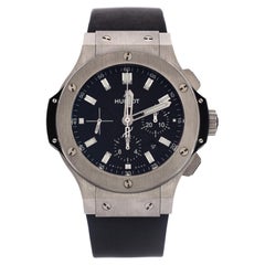 Hublot Big Bang Evolution Automatic Chronograph Watch Stainless Steel and Rubber
