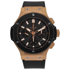 Hublot Big Bang Evolution Rose Gold Ceramic Bezel Watch 301.PM.1780.RX