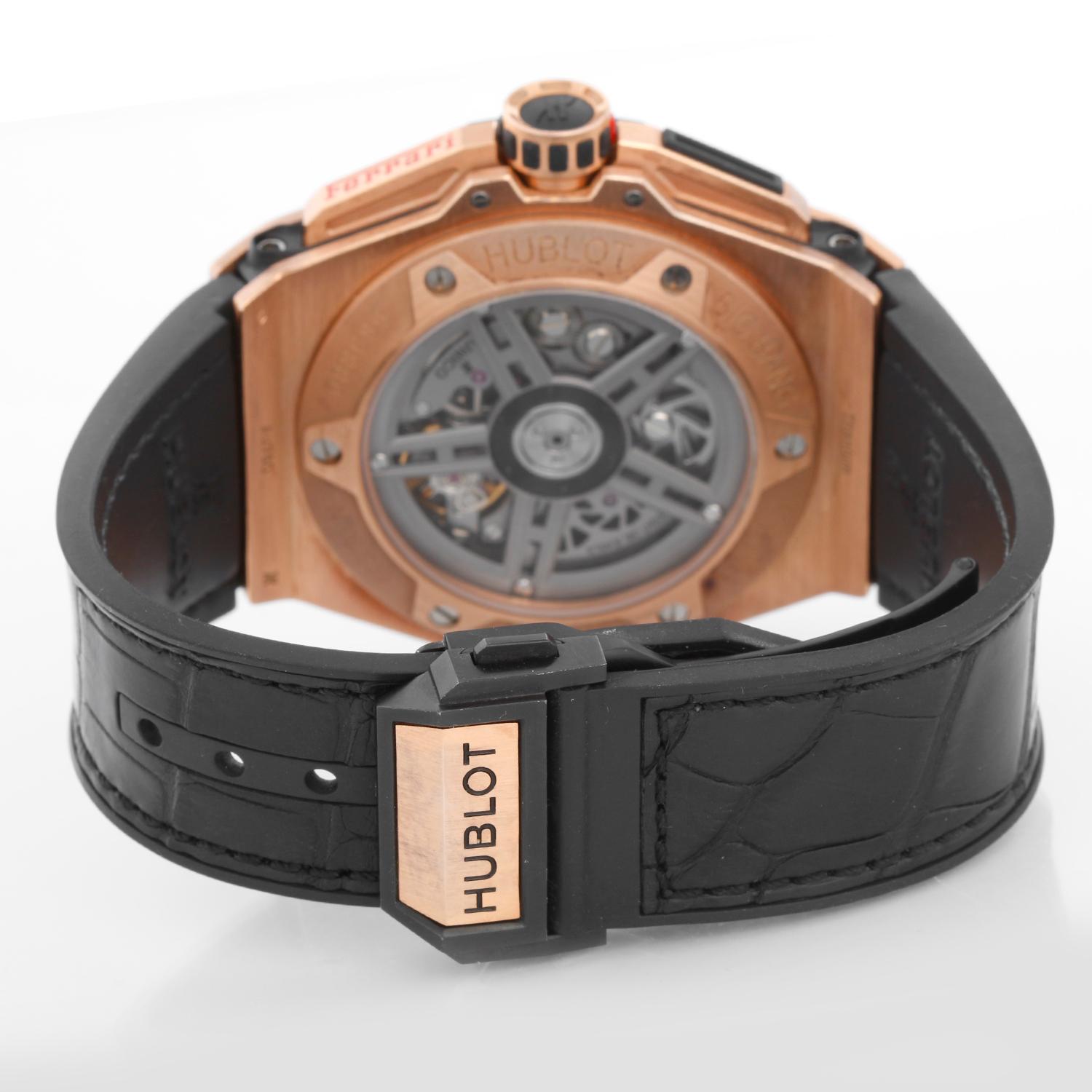 hublot big bang ferrari rose gold