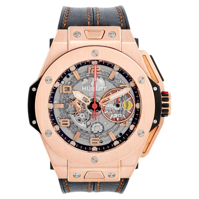 Limited Edition Uhr Herren Hublot Hublot Ferrari Outlet Uhr