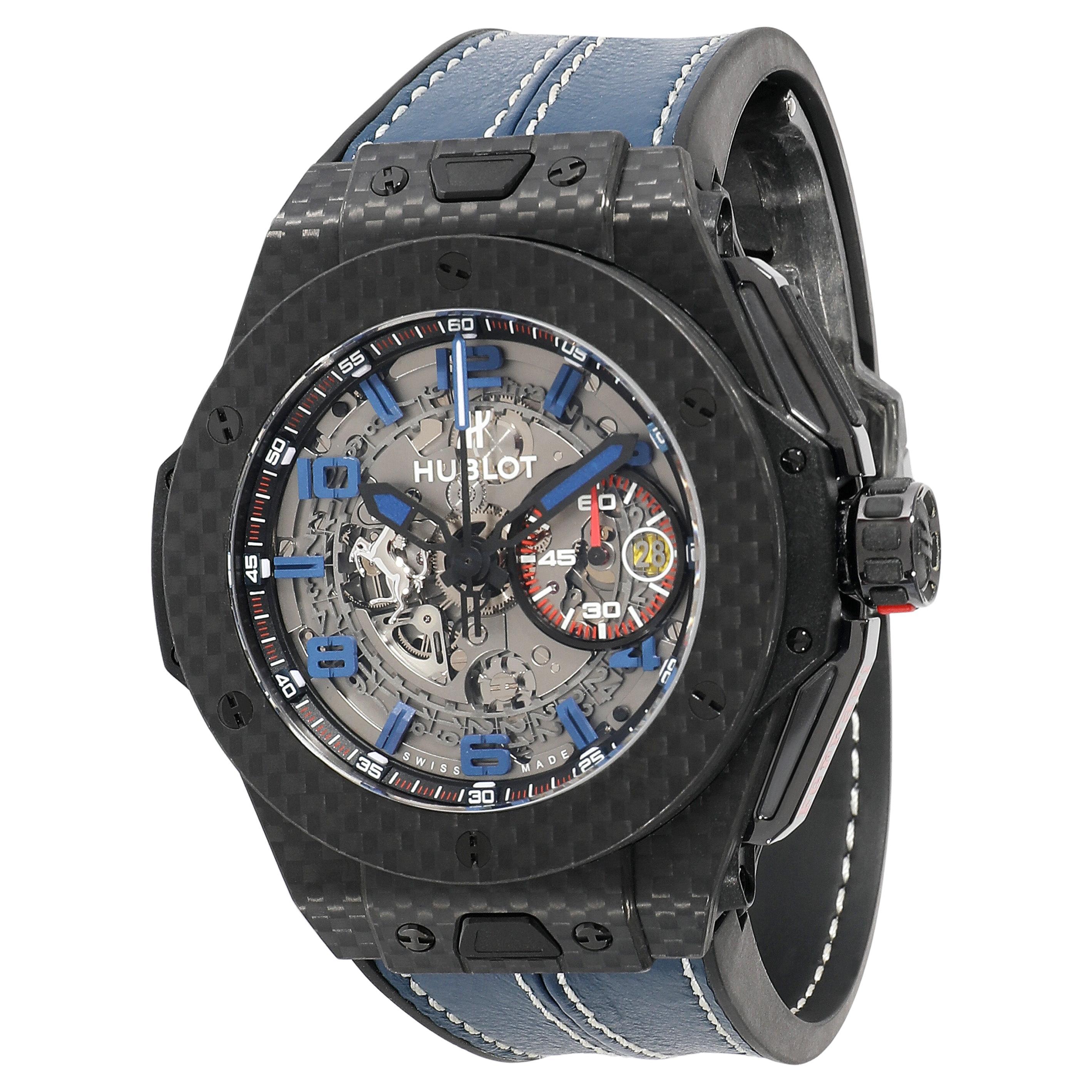 Hublot Big Bang Ferrari 401.QX.0123.VR.FSX14 Men's Watch in  Carbon Fiber For Sale