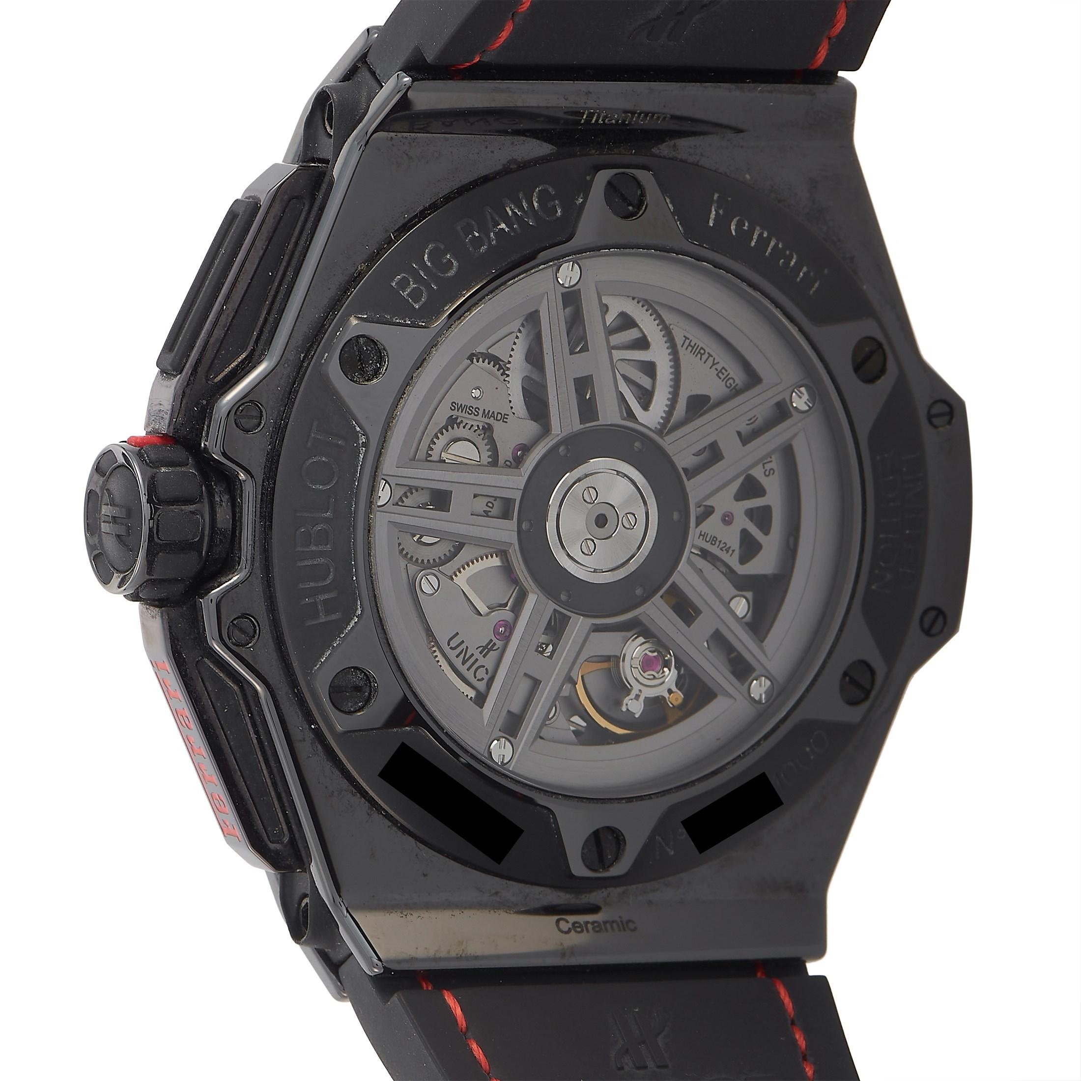 hublot ferrari watch