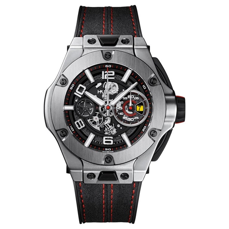 Hublot Big Bang Ferrari Unico Titanium Men's Watch 402.NX.0123.WR For Sale  at 1stDibs | 311.qx.1124.rx, 402.nx.0123.wr