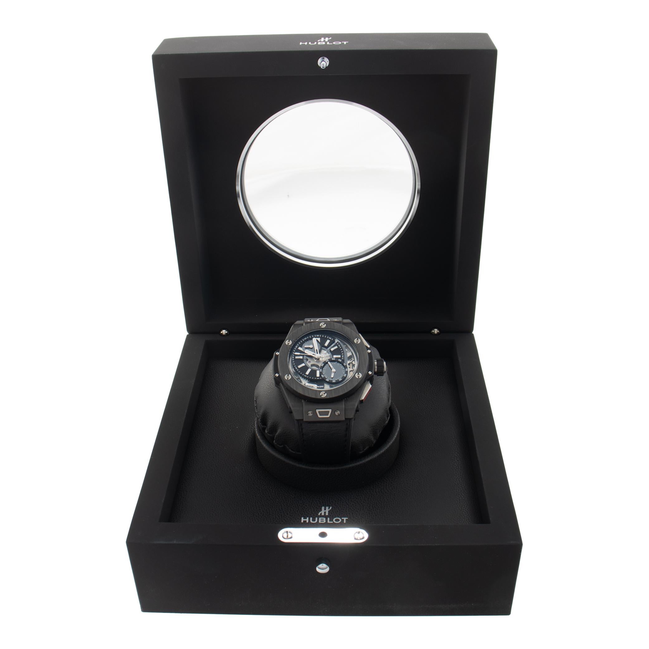 Hublot Big Bang GMT Yoshida – Limited Edition Wristwatch Ref 403.QU.0120.VR.YOS 4