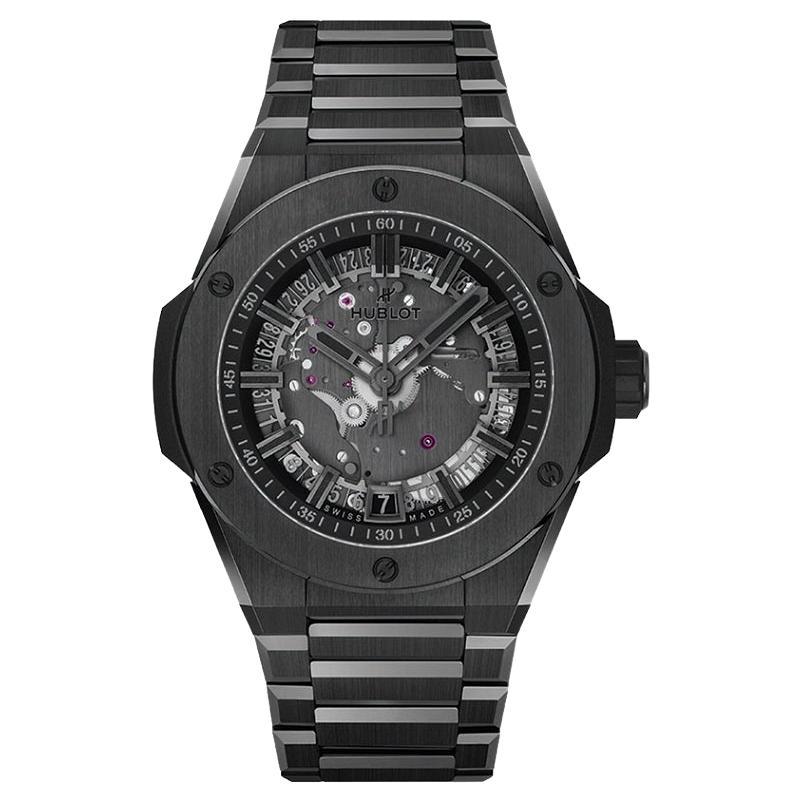 Hublot Big Bang Integrated Time Only 40mm Ceramic Men's Watch 456.CX.0140.CX For Sale
