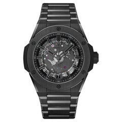 Used Hublot Big Bang Integrated Time Only 40mm Ceramic Men's Watch 456.CX.0140.CX
