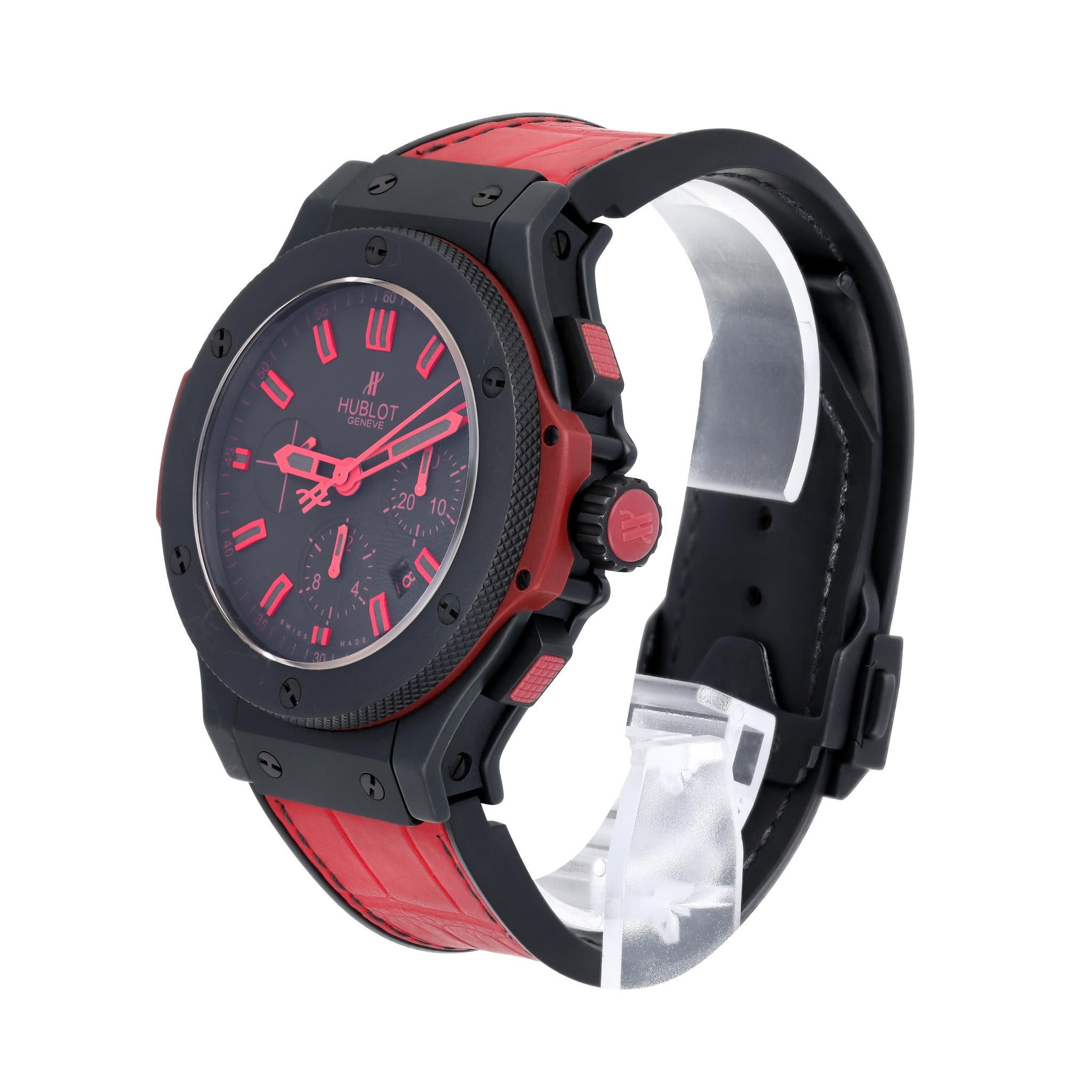 Hublot Big Bang King Schwarzer „All Red“ Chrono Limitierte Auflage 301.CI.1130.GR.ABR10 Herren