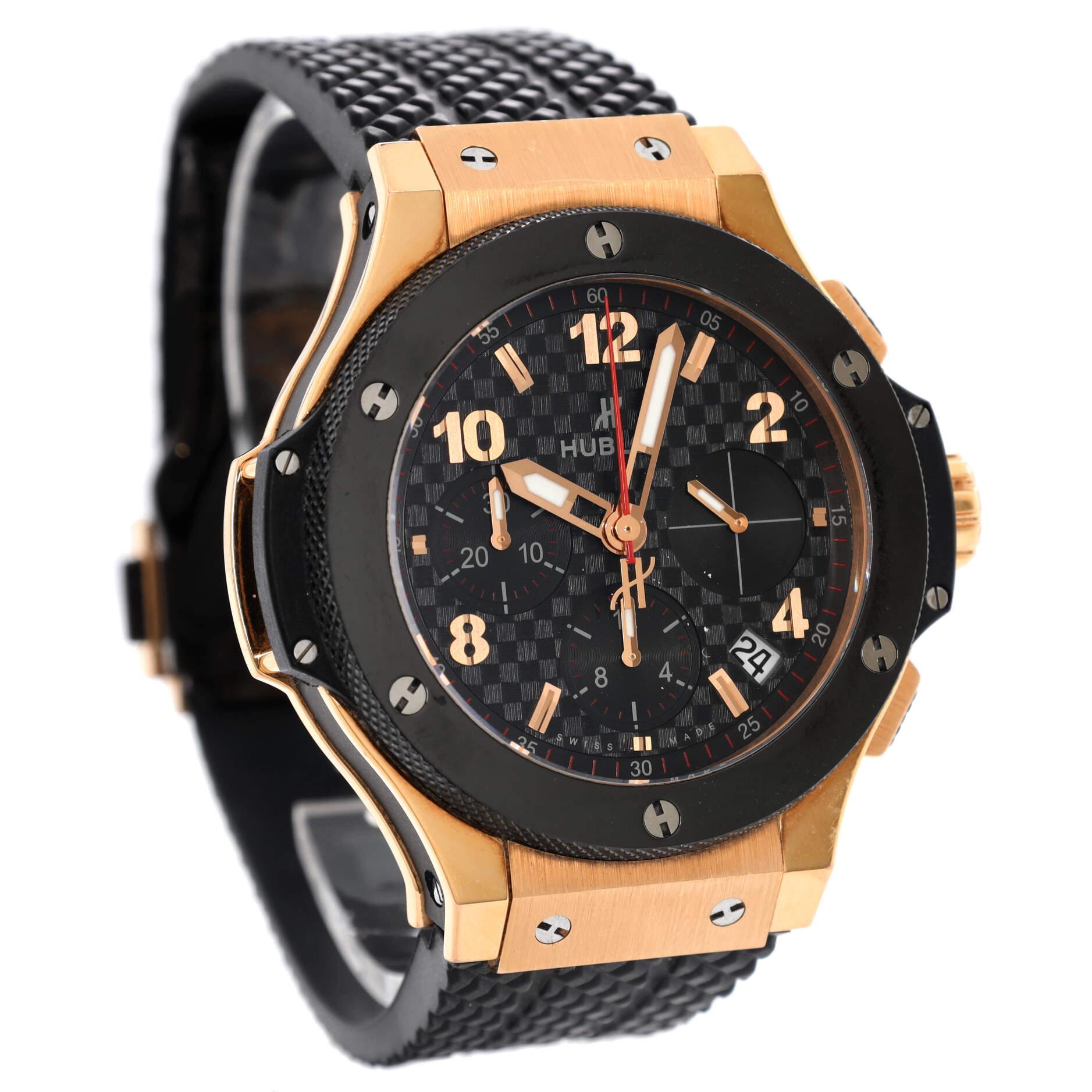 hublot big bang original gold ceramic