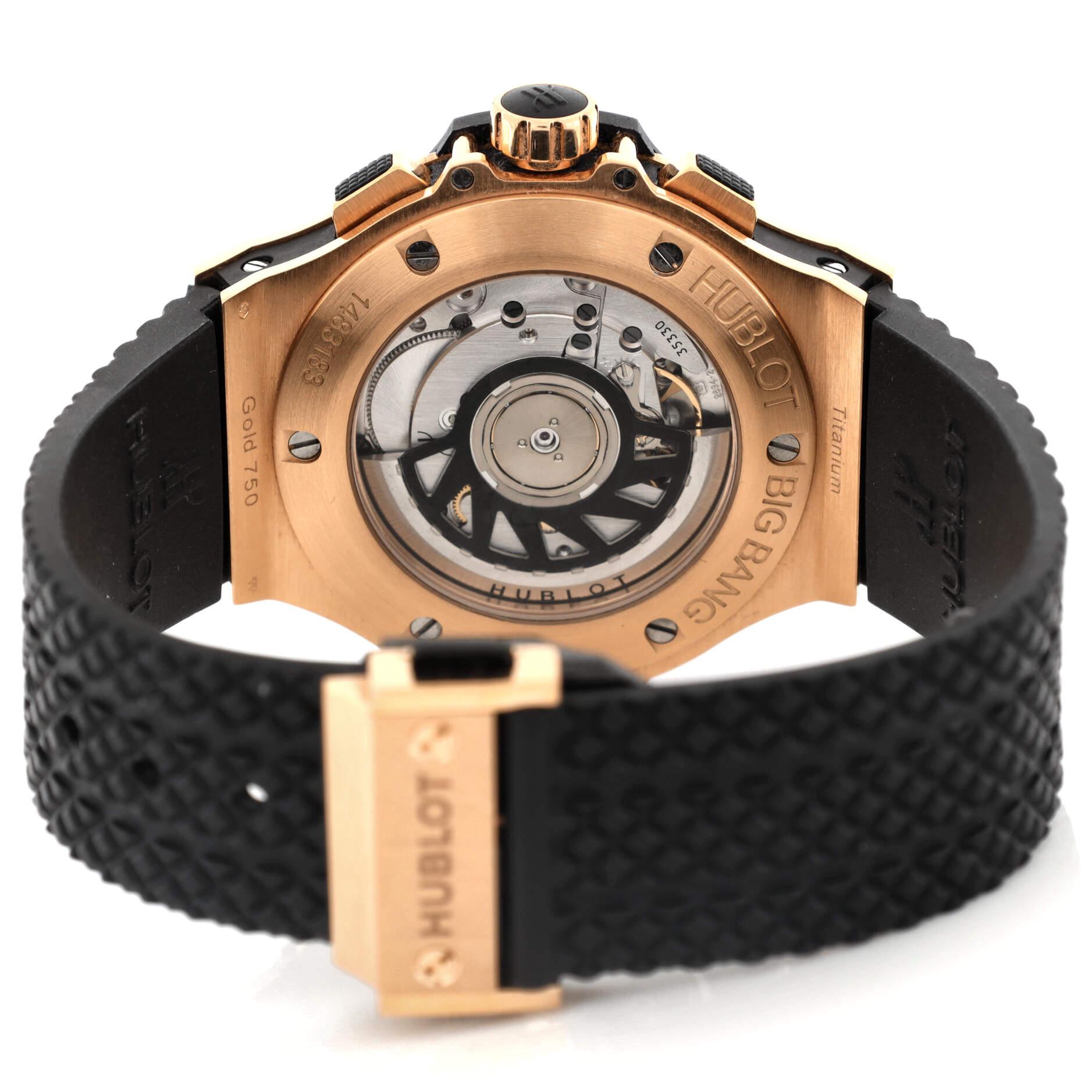 Hublot Big Bang Original Chronograph Automatic Watch Ceramic and Rose Gold 1