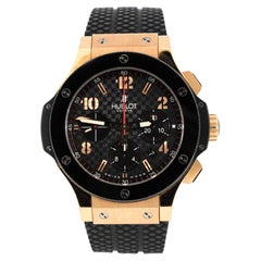 Reloj Automático Cronógrafo Hublot Big Bang Original Cerámica y Oro Rosa