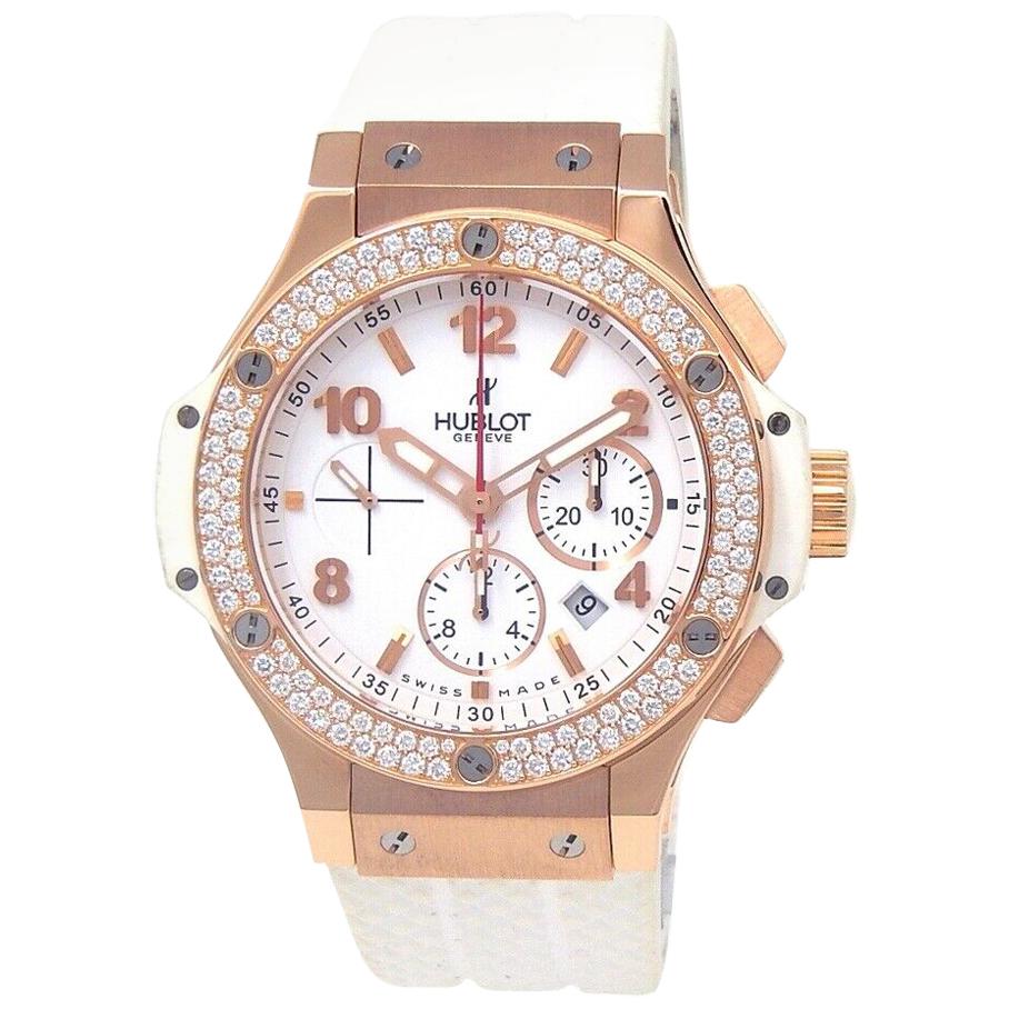 Hublot Big Bang Porto Cervo Evolution 18k Rose Gold Watch 301.PE.230.RW.114 For Sale