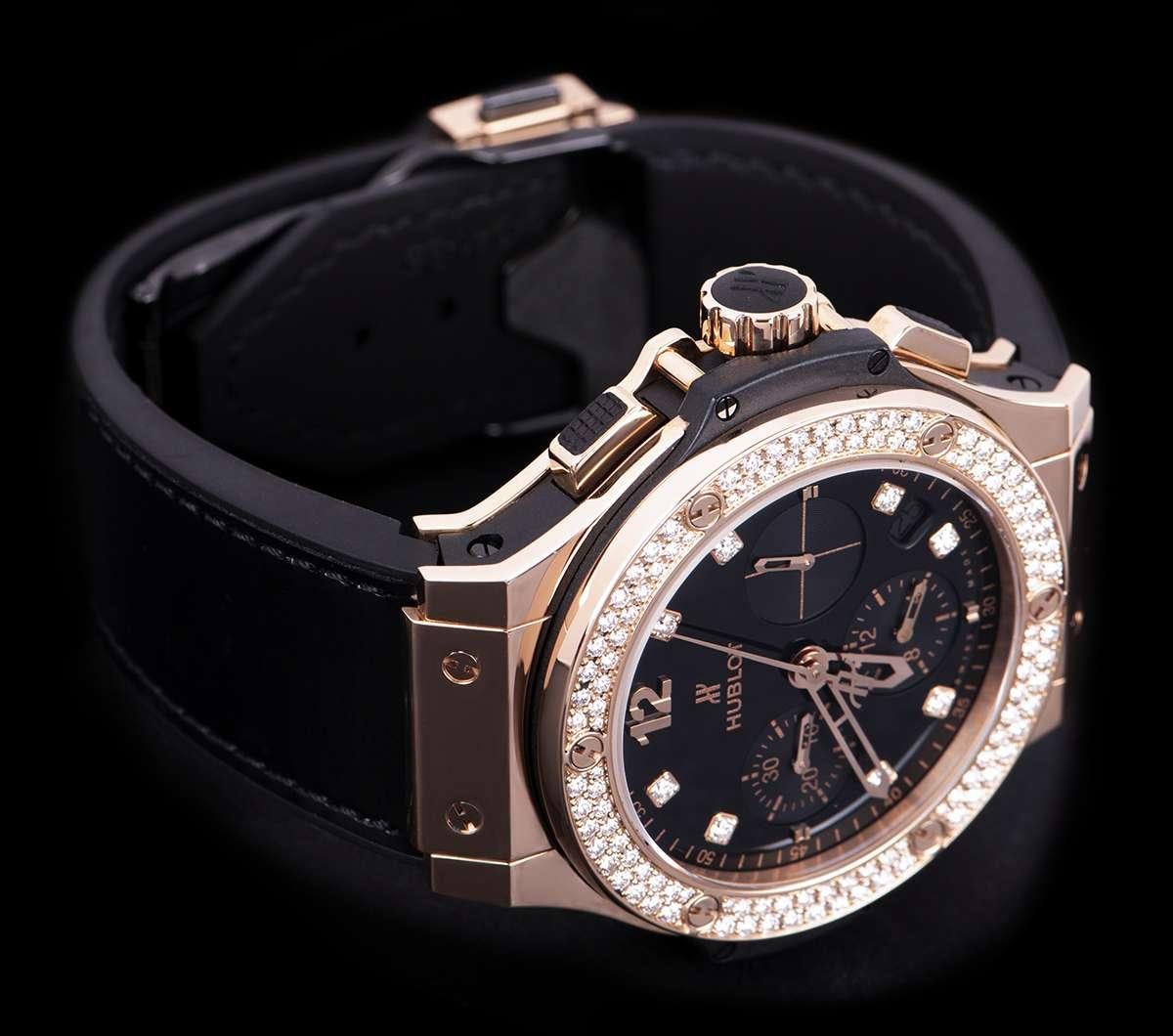 hublot geneve diamond watch