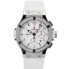 Hublot Big Bang St. Moritz 44 MM 301.SE.030.RW.114 Diamant-Lünette Stahl Uhr