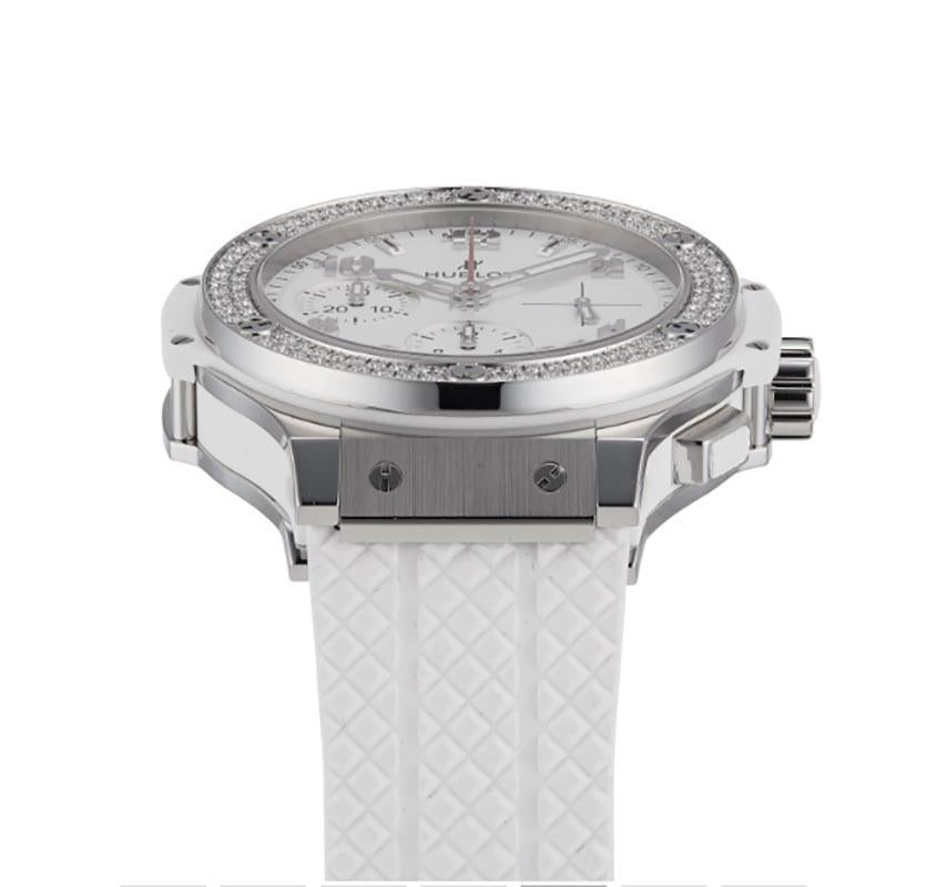 hublot white diamond watch