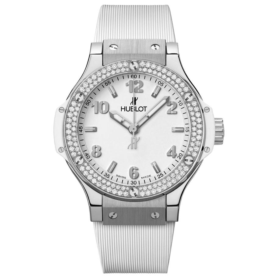 Hublot Big Bang Steel White Diamonds Watch 361.SE.2010.RW.1104