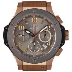 Hublot Big Bang Tantalum and Rose Gold Grey Dial 301.PT.401.RX Automatic Watch