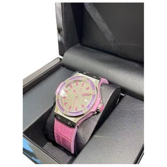 Hublot Big Bang Tutti Frutti Amethysts Stautomatic Movement 38mm Watch