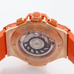 Hublot Big Bang Tutti Frutti Chrono 18K Rose Gold Orange Watch 341.PO.2010.LR.19