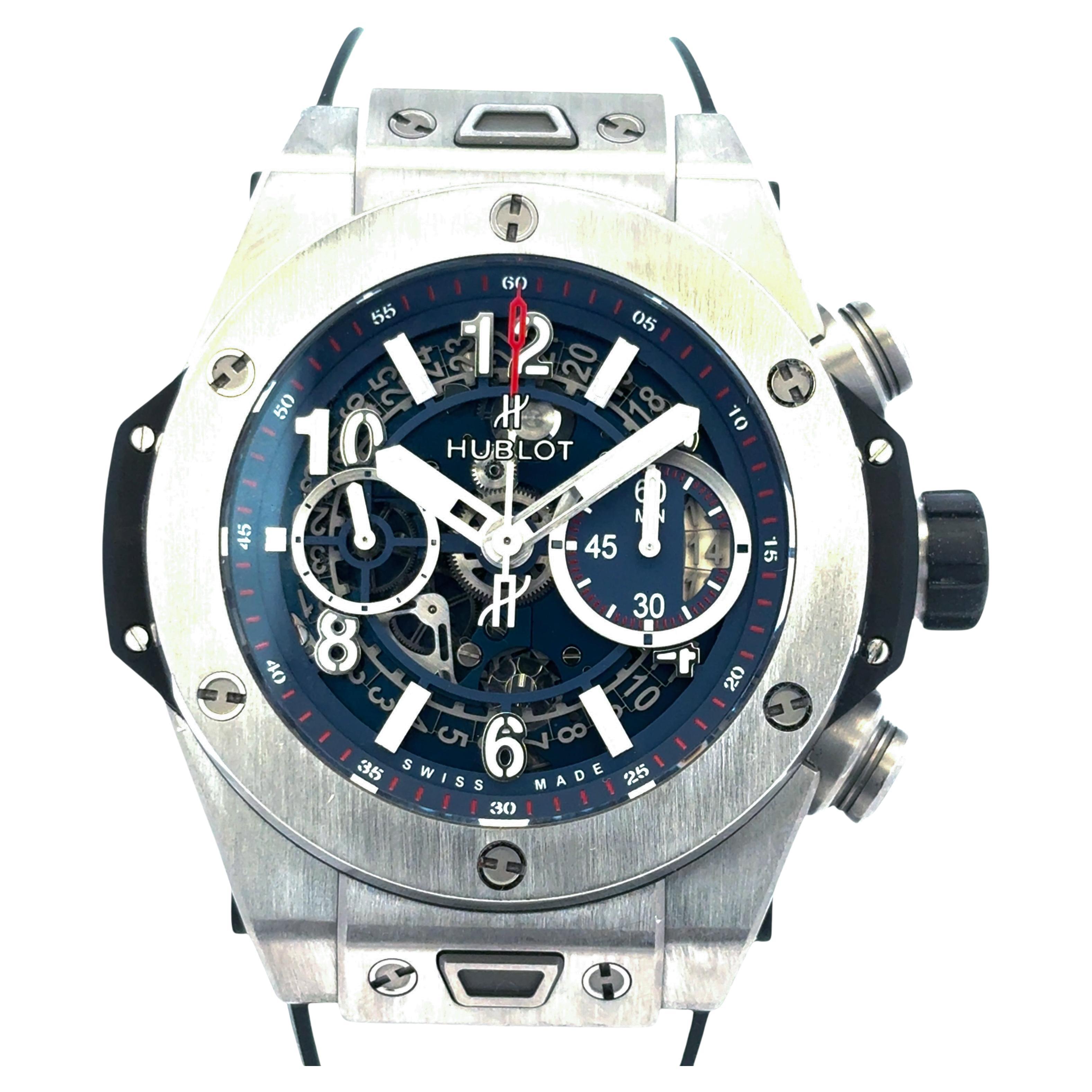 Hublot Big Bang Unico 421.NX.5170.RX Titan Blau Zifferblatt 44mm Uhr

Diese atemberaubende Hublot 421.NX.5170.RX Big Bang Unico Uhr ist in ausgezeichnetem Zustand und ist bereit zu versenden!

Marke: Hublot
Modell: Big Bang Unico
Referenz: