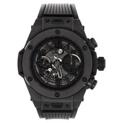 Hublot Montre automatique Big Bang Unico Chronographe en céramique et caoutchouc 45