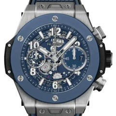 Hublot Big Bang UNICO Chronograph Titan Skelett Zifferblattuhr 441.NL.NL.5171.RX
