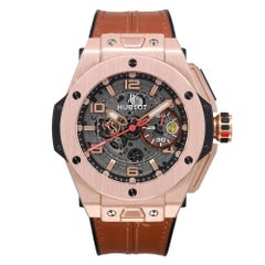 Hublot Montre Big Bang Unico Ferrari en or 18 carats édition LTD 401.OX.0123.VR