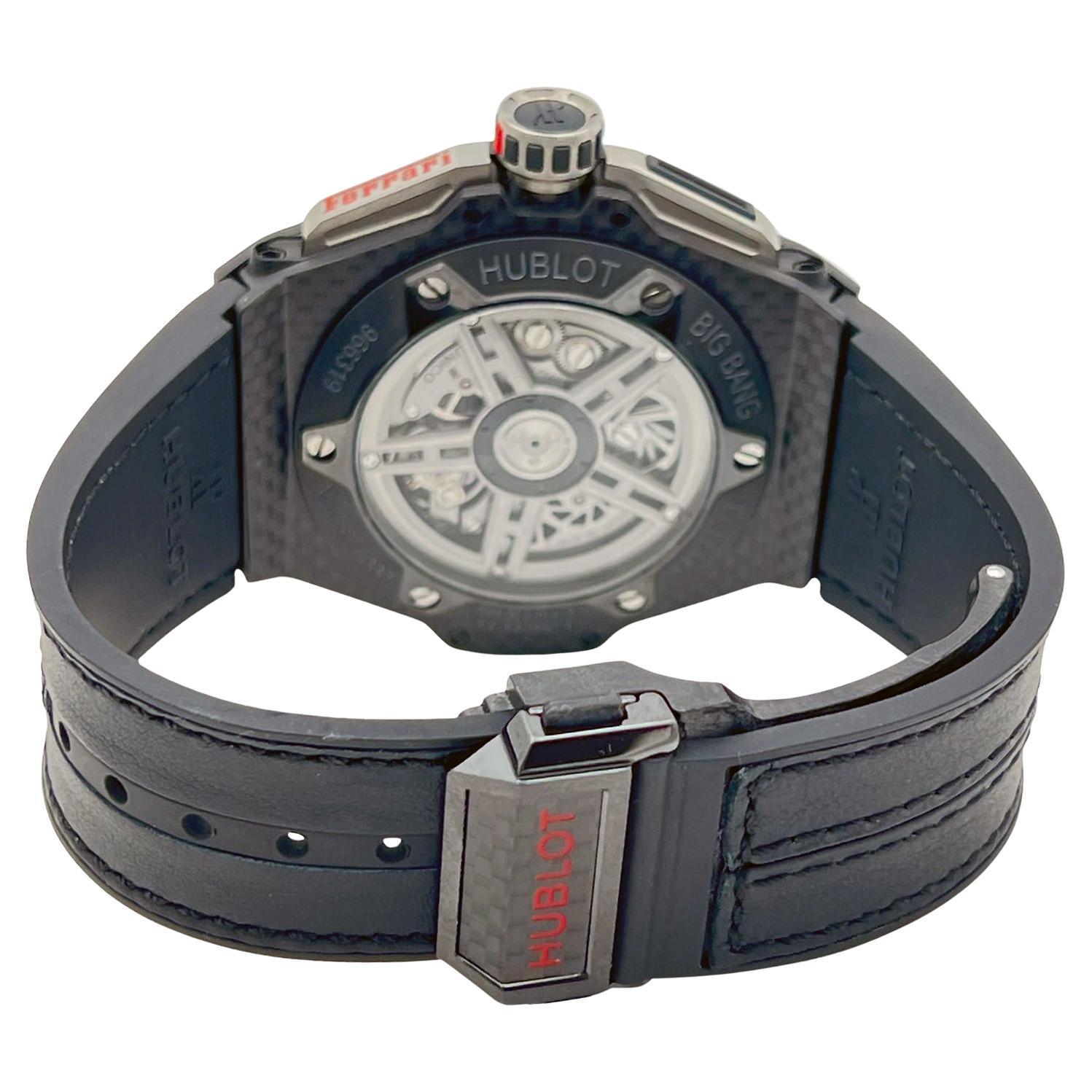 Men's Hublot Big Bang UNICO Ferrari Chronograph Ref. 401.QX.0123.VR