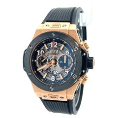 Montre Hublot Big Bang Unico Gold 18k Rose Gold Ceramic 44mm