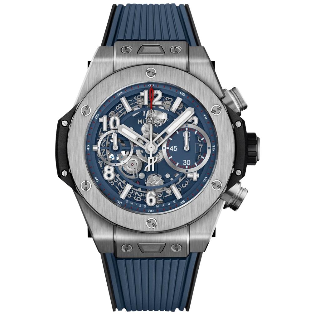 Hublot Big Bang Unico Titanium Blue Men's Watch 441.NX.5179.RX