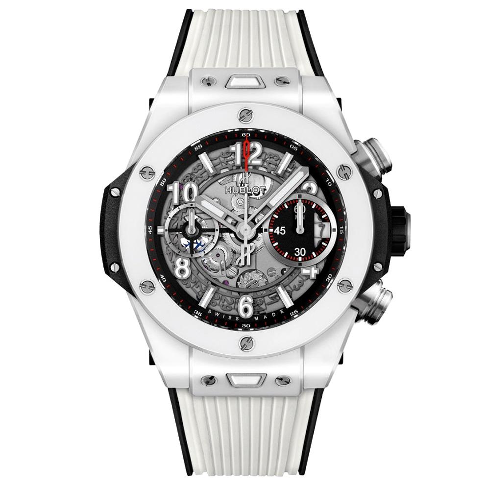 Hublot Big Bang Unico White Ceramic Watch 441.HX.1170.RX