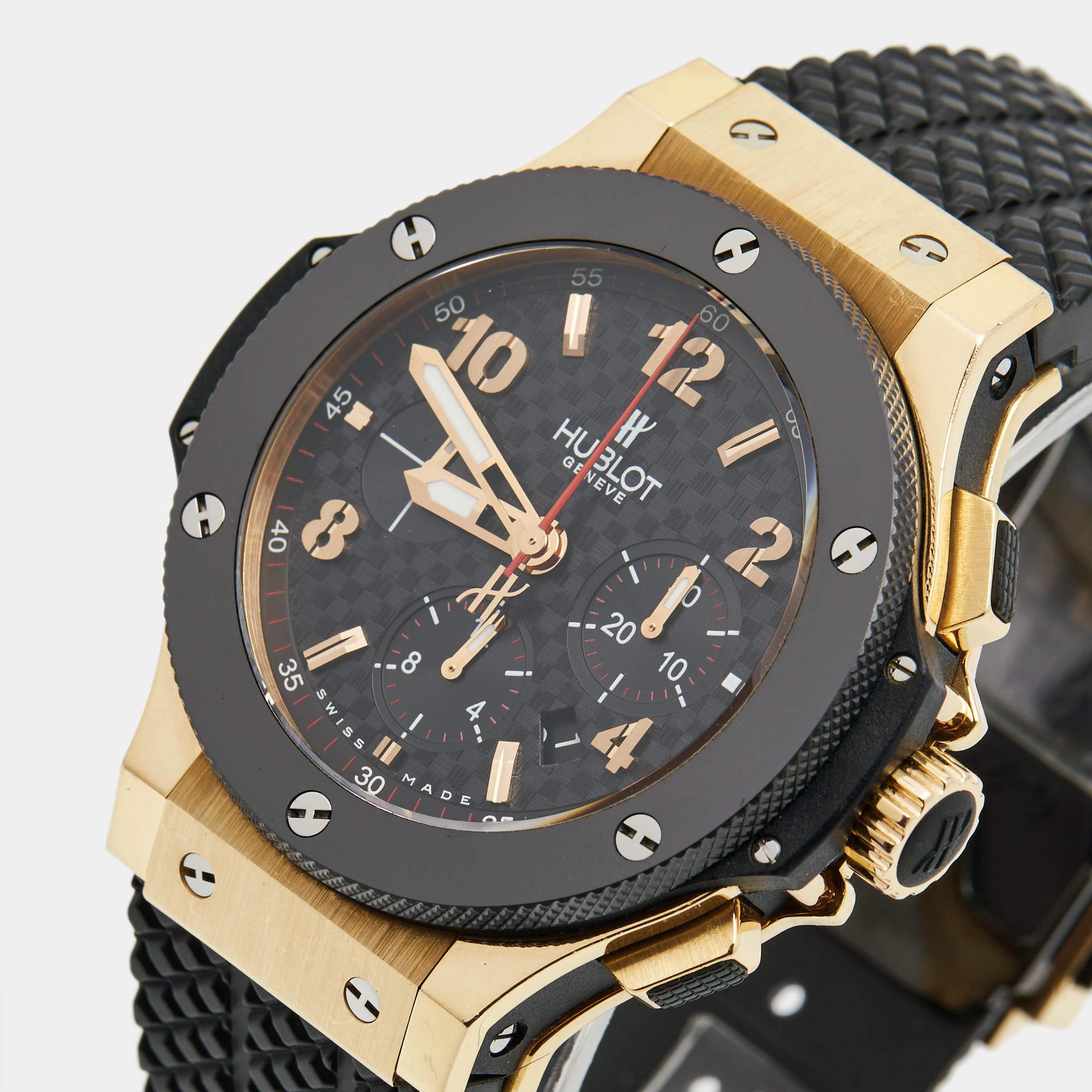 Embrace the legacy of timekeeping perfection with an authentic Hublot timepiece. Meticulously crafted, it radiates elegance and status, boasting exceptional precision, enduring style, and the iconic Hublot legacy.

Includes
Original Box, Original
