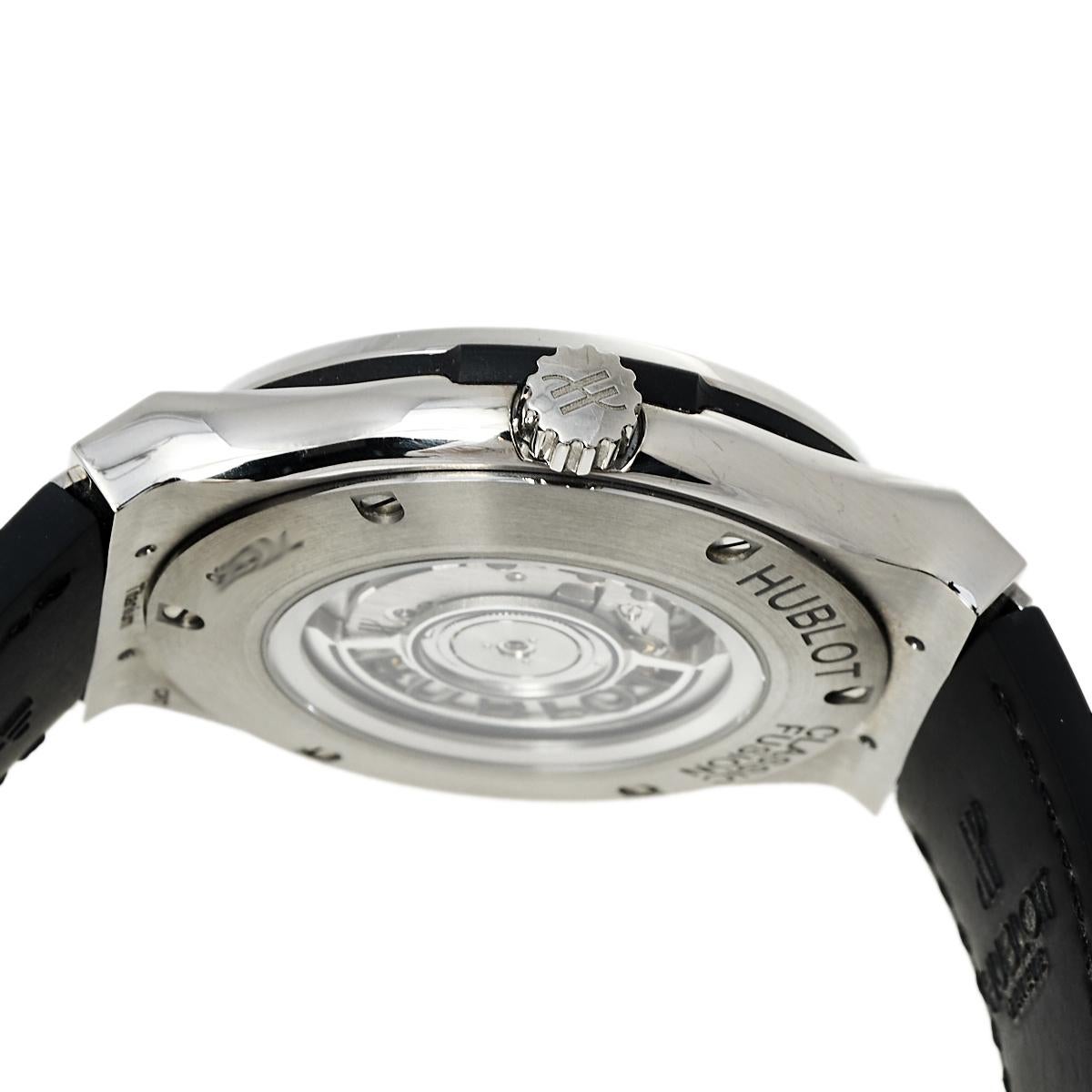 Hublot Black Titanium Classic Fusion 511.NX.1170.LR Men's Wristwatch 45 mm 2
