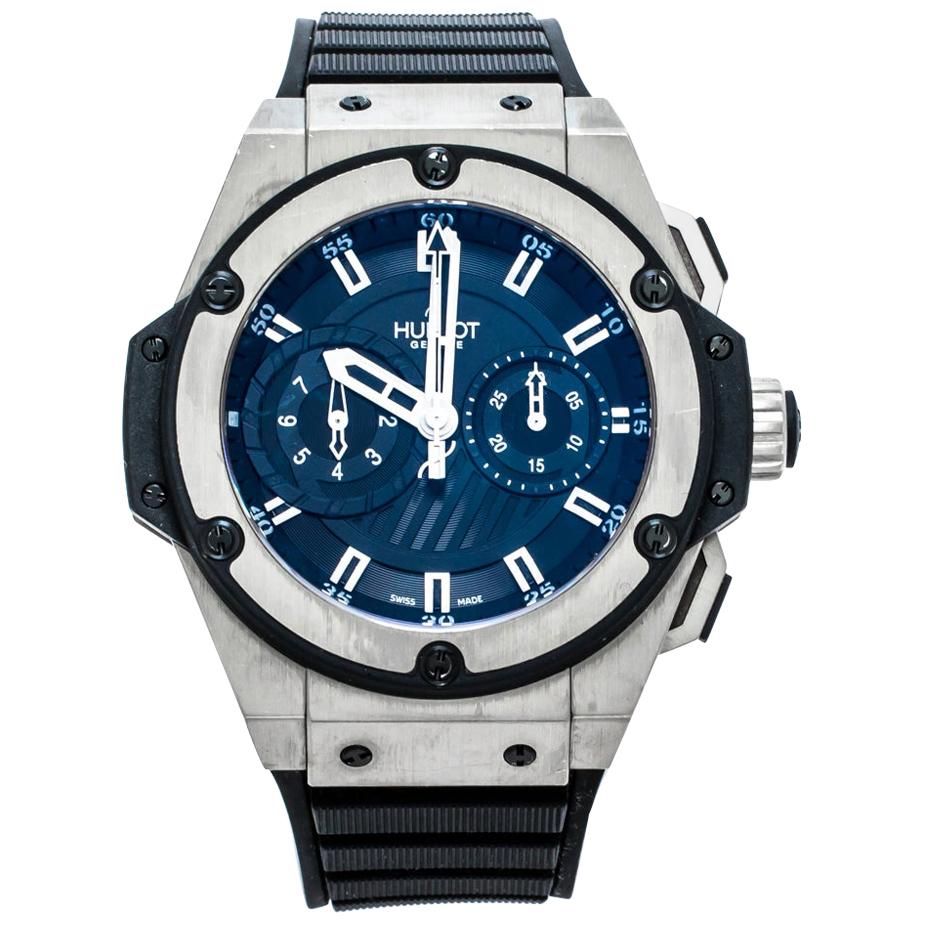 Hublot Black Zirconium Titanium Limited Edition 715.ZX.11 Men's Wristwatch 48 mm