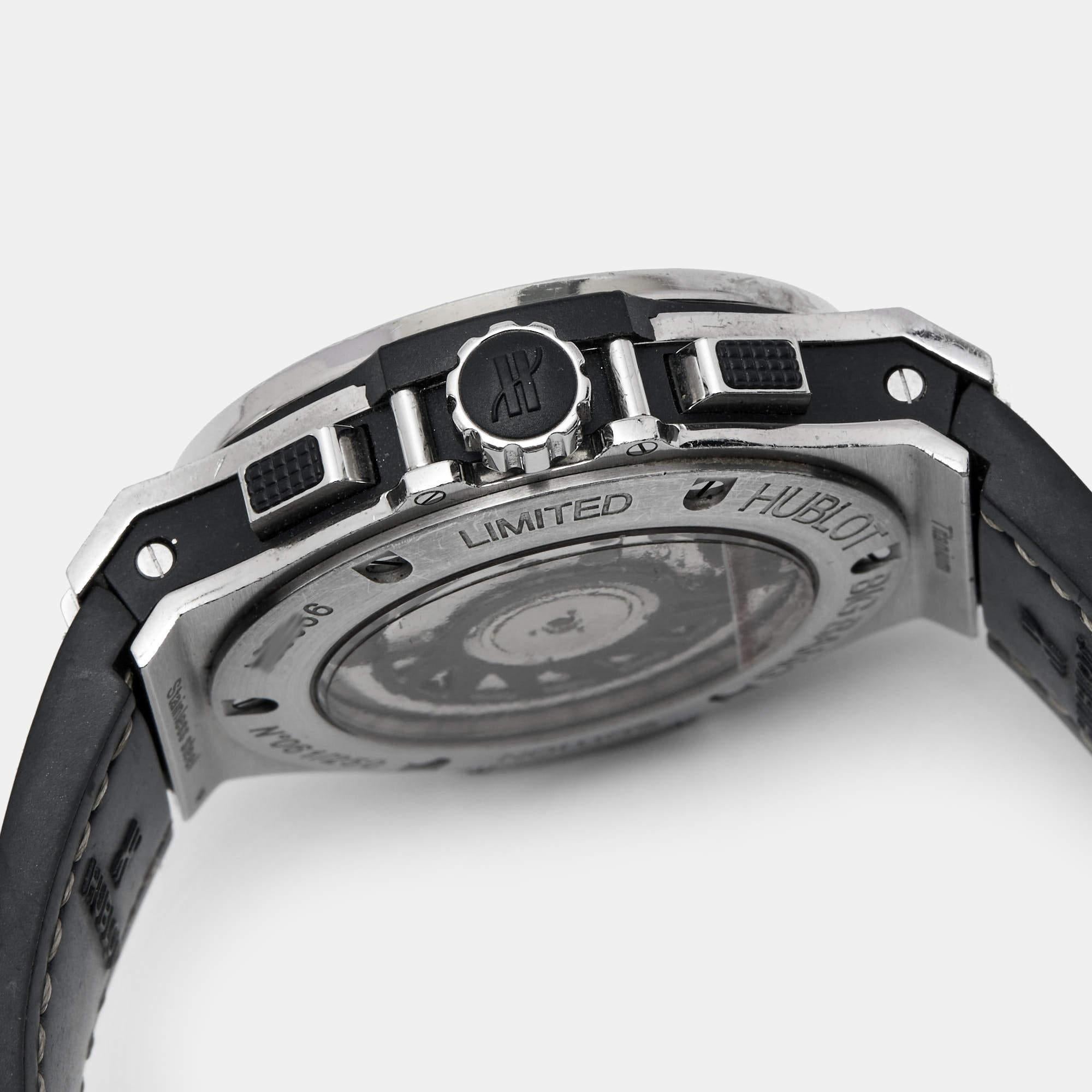 Hublot BlueDiamond 341.SX.2710.NR.1104.JEANS Men's Wristwatch 41 mm For Sale 1