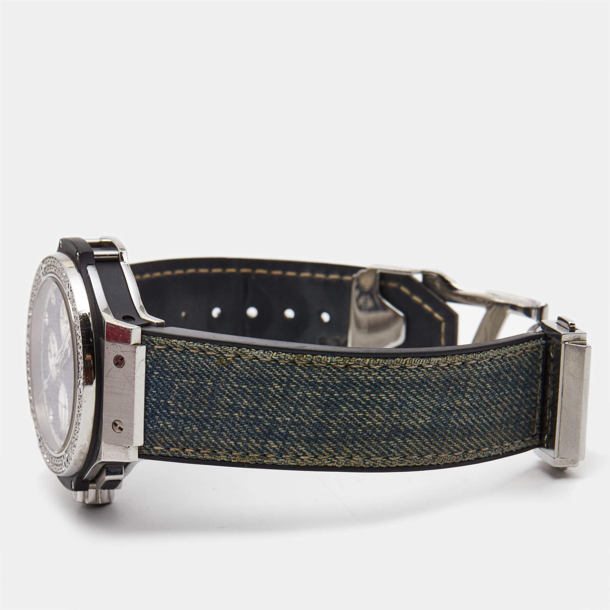 Hublot BlueDiamond 341.SX.2710.NR.1104.JEANS Men's Wristwatch 41 mm For Sale 4