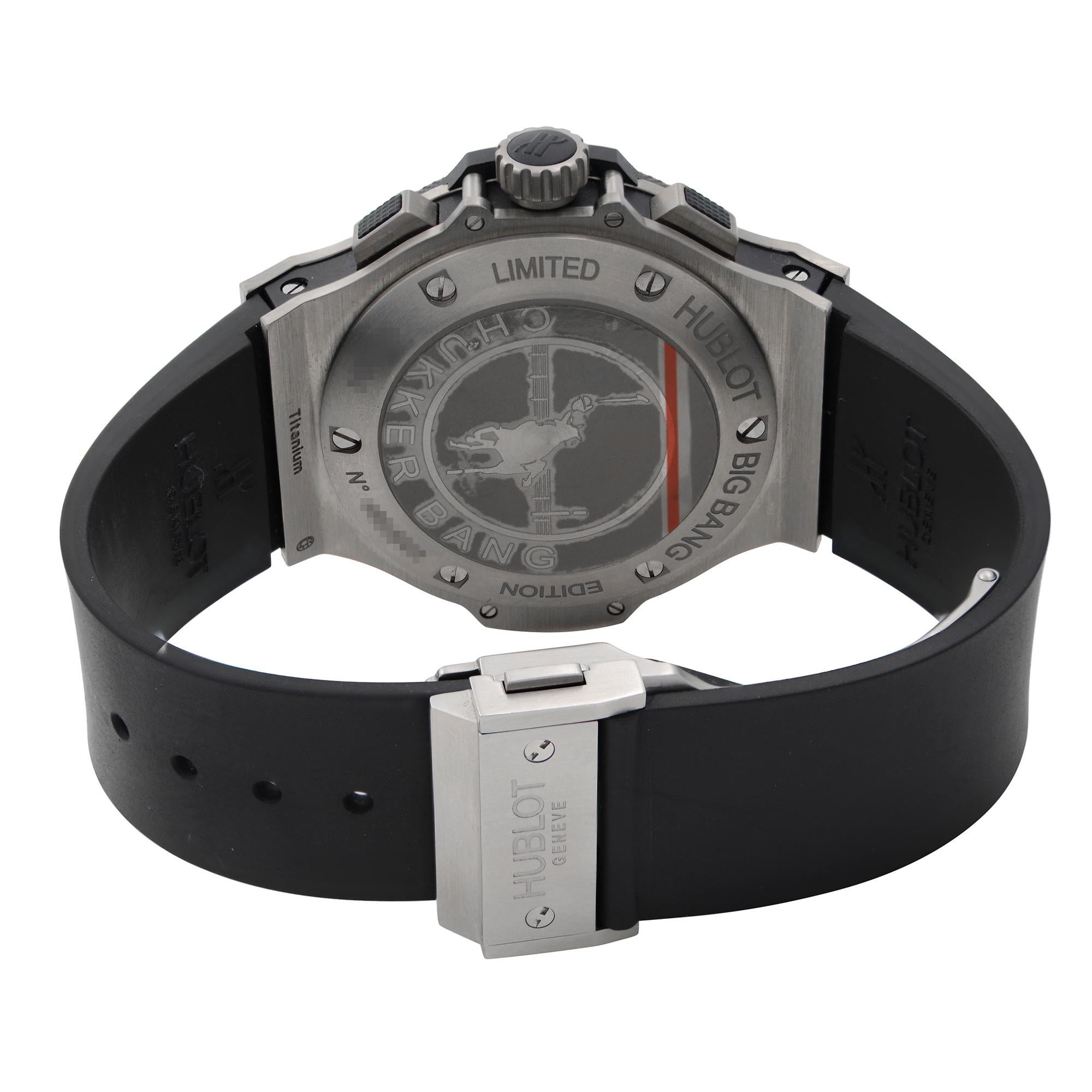 Hublot Chukker Bang Titanium Black Dial Automatic Men's Watch 317.NM.1137.VR 3