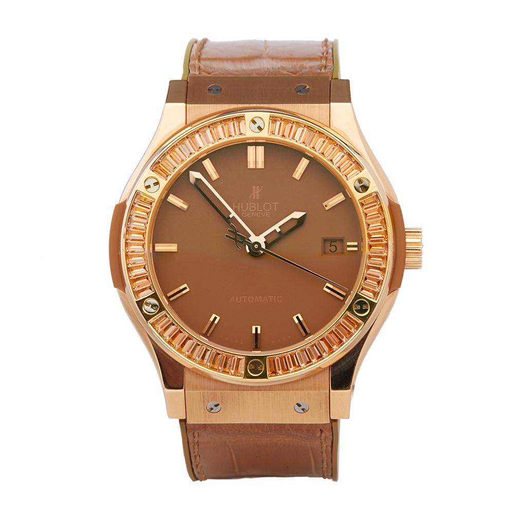 Hublot Classic Fusion 18K Rose Gold 511.PA.5380.LR.1918 Wristwatch
