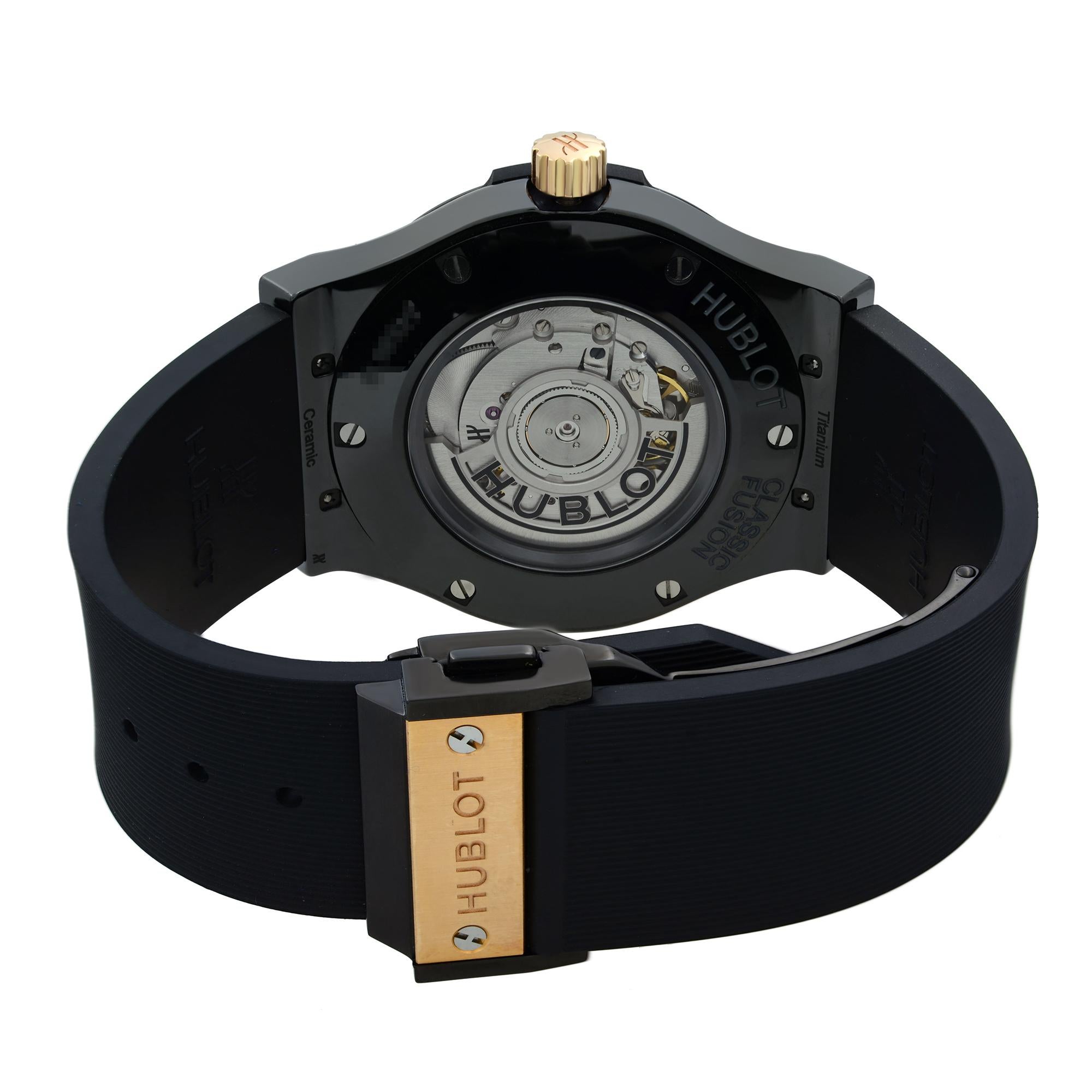 hublot ceramic black