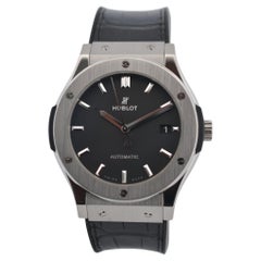 Hublot Classic Fusion 45 Titanium Black Dial Automatic Ref: 511.NX.1171.LR