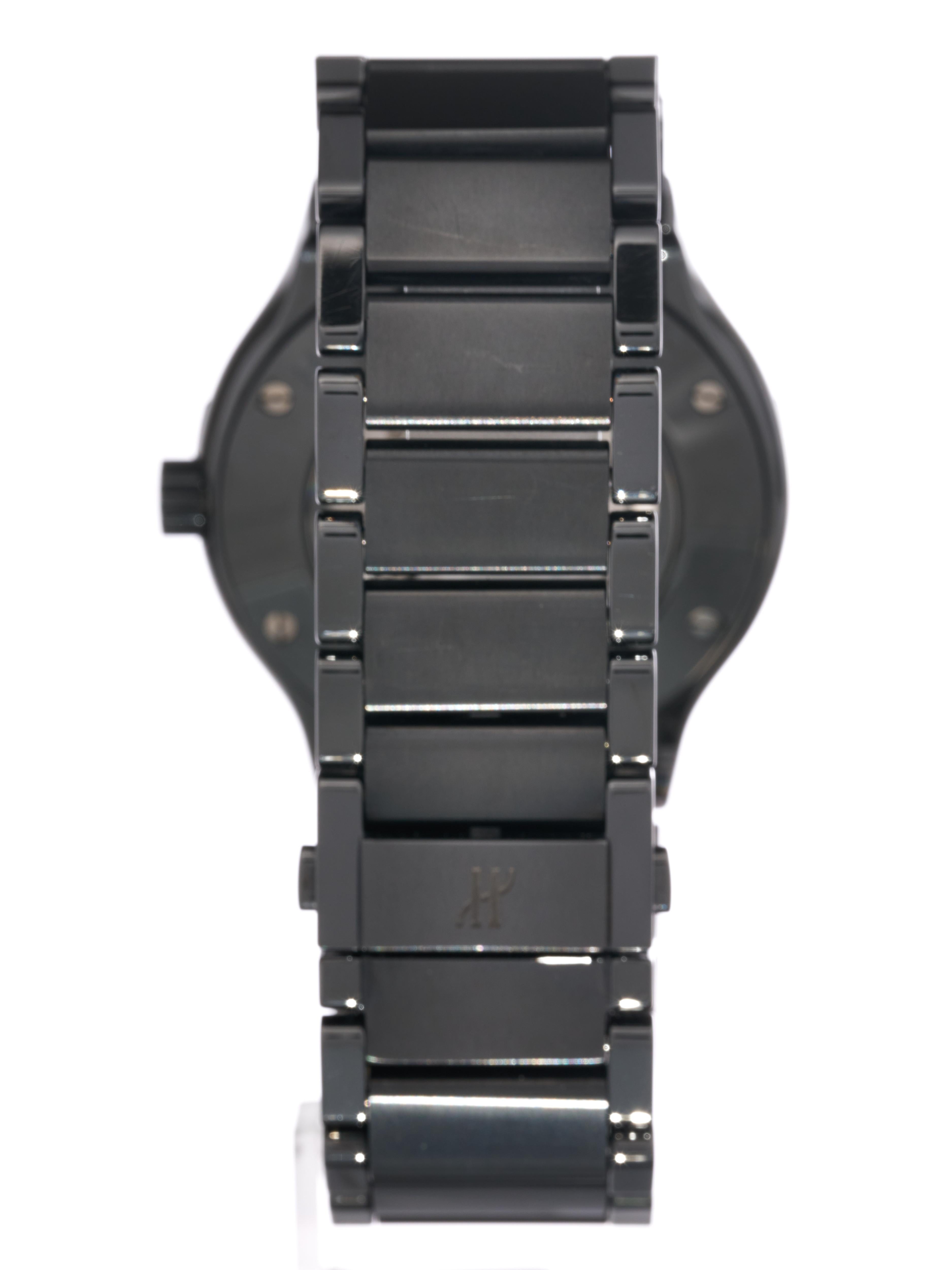 Hublot Classic Fusion 45mm Sunburst Cadran bleu Titane Céramique 510.CM.7170.CM Pour hommes en vente