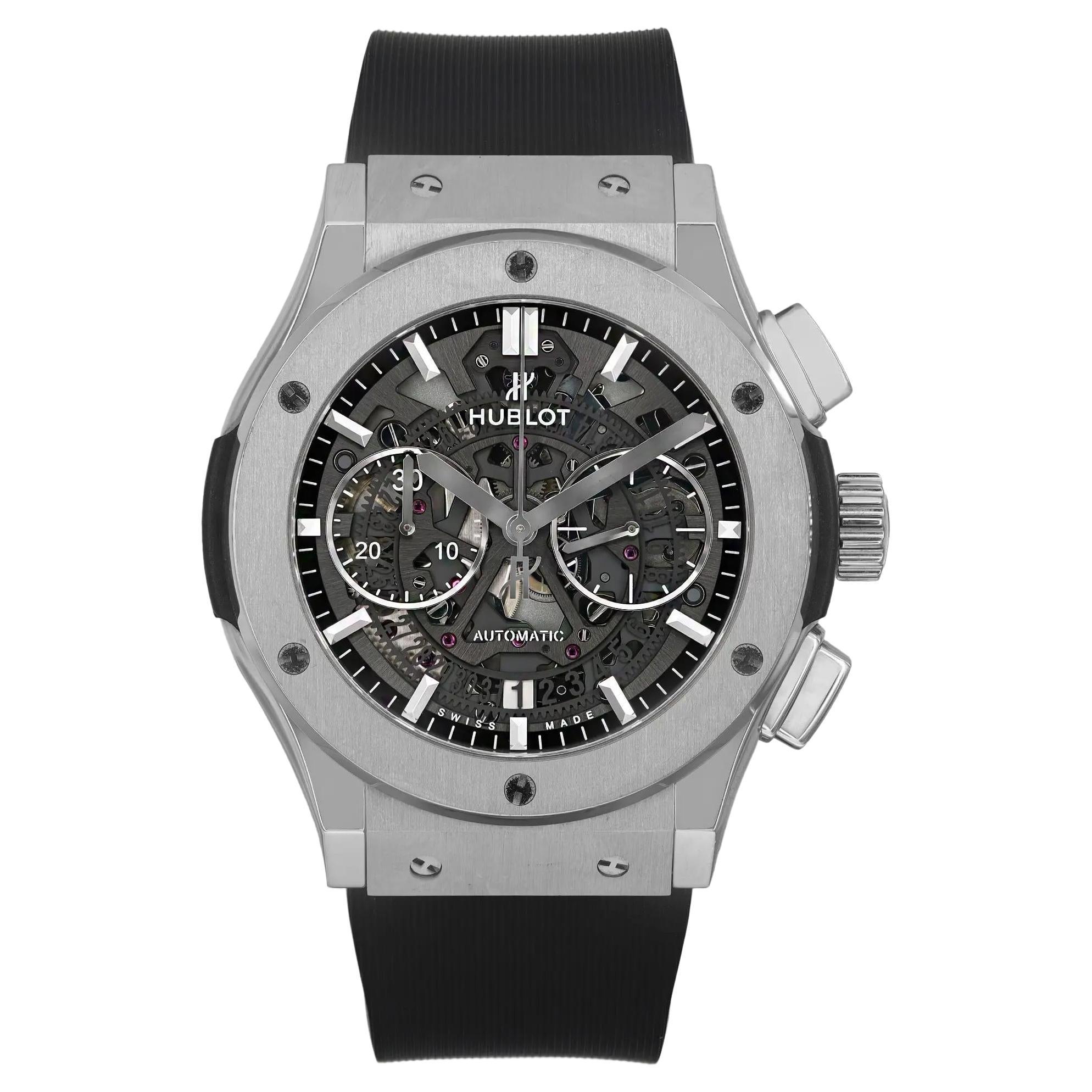 Hublot Classic Fusion Titanium Skelett Zifferblatt Automatikuhr 525.NX.0170.LR