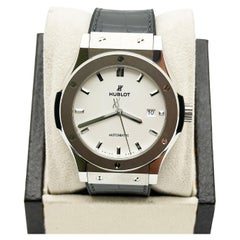 Hublot Classic Fusion 542.NX.2611.LR Opaline Dial Titanium 42mm Box Receipt