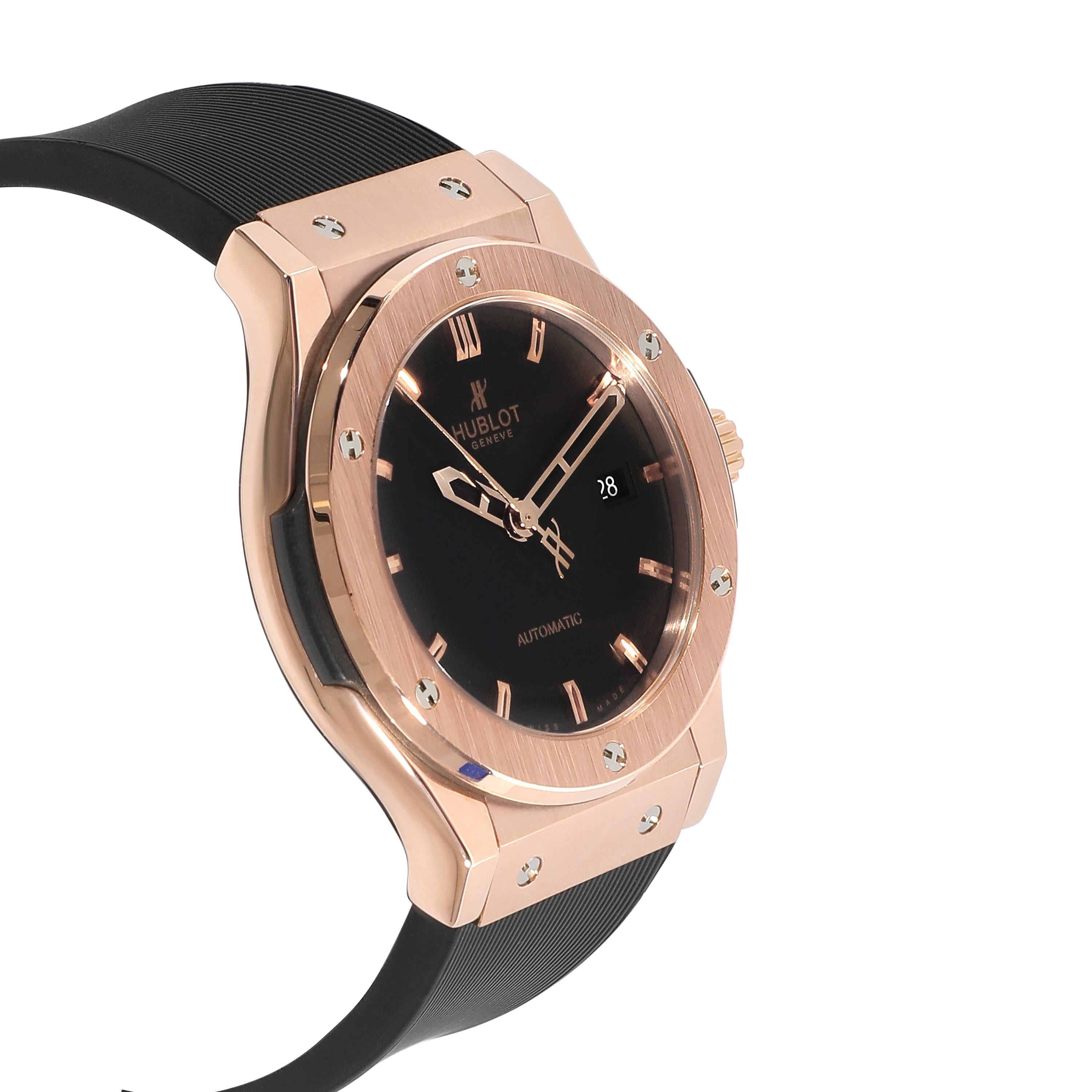 Hublot Classic Fusion 542.OX.1180.LR Herrenuhr aus 18kt Roségold 1